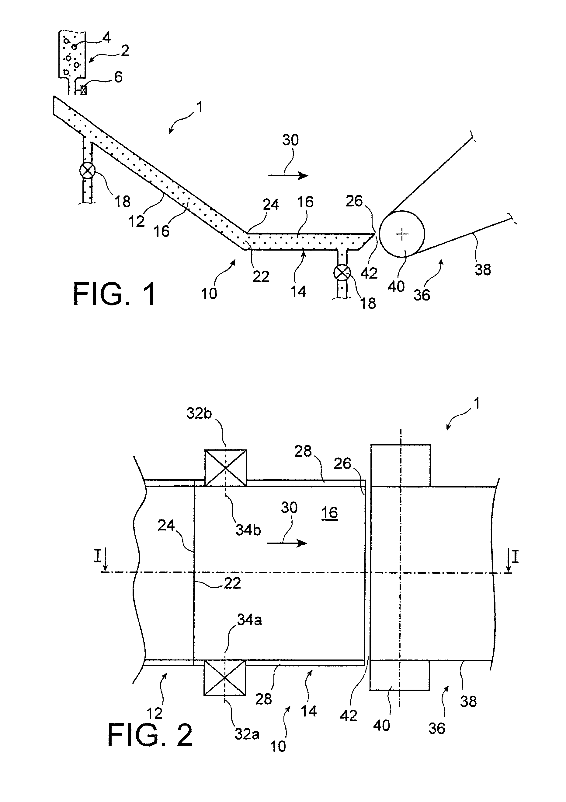 Facility and method for depositing a film of ordered particles onto a moving substrate