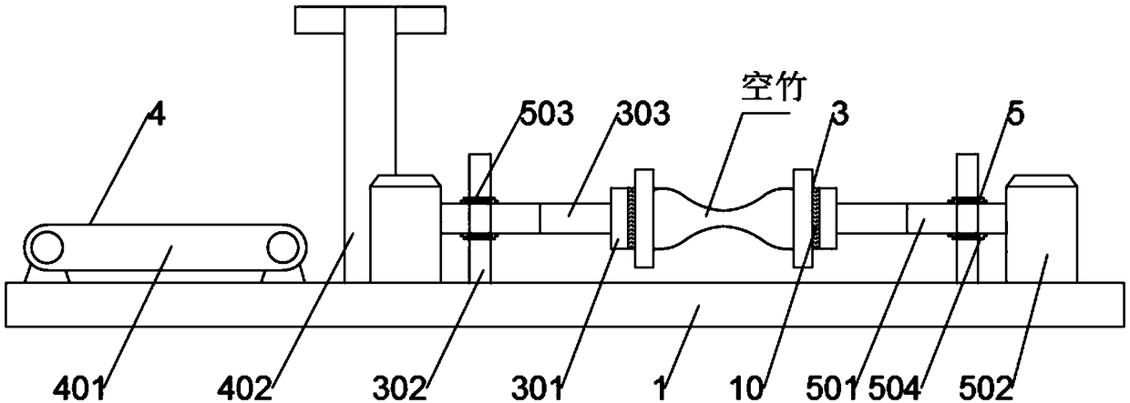 Lossless polishing device for diabolo processing