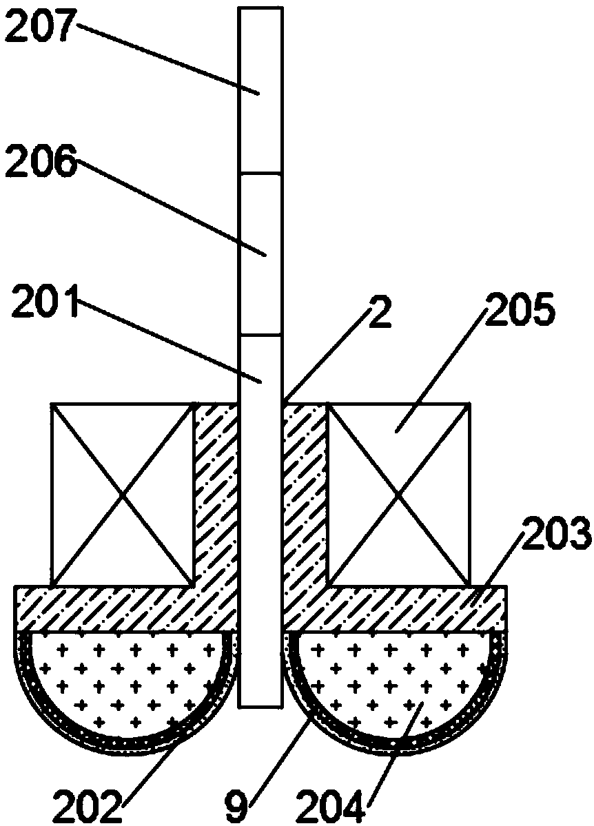 Lossless polishing device for diabolo processing