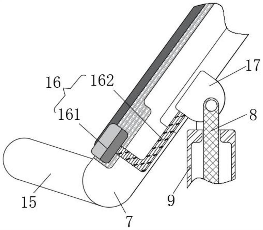 Clinical prenatal diagnosis and examination device used for obstetrics department