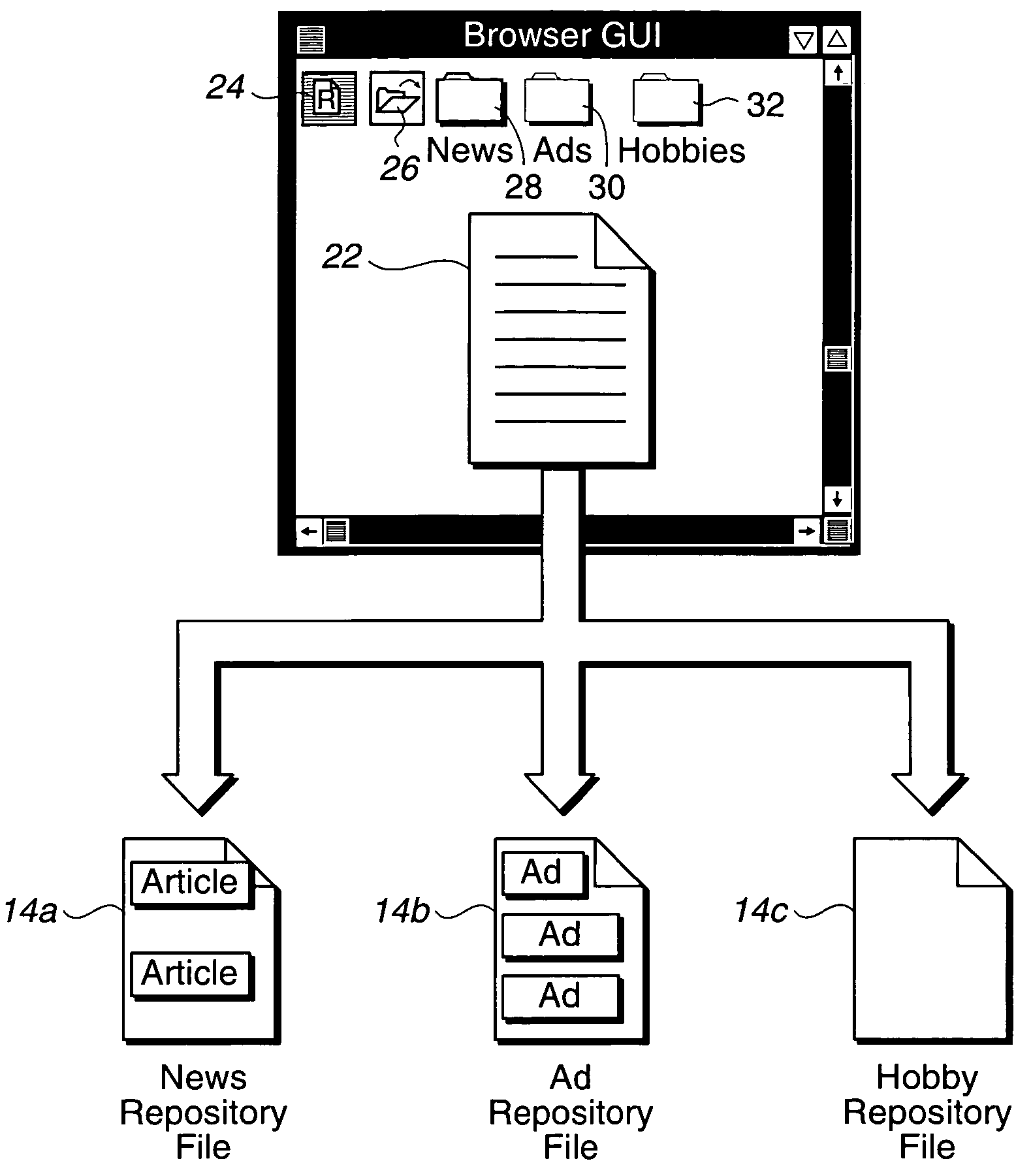 Method, system, and program for saving object content in a repository file