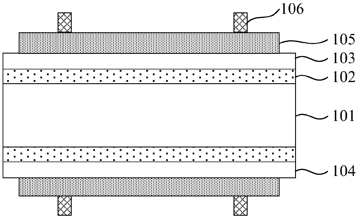 Amorphous silicon/crystalline silicon heterojunction solar cell and preparation method thereof