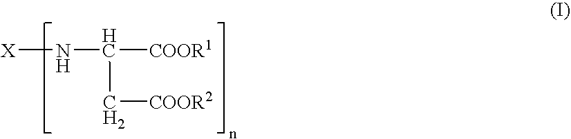 Binder mixtures of polyaspartates and sulfonate-modified polyisocyanates