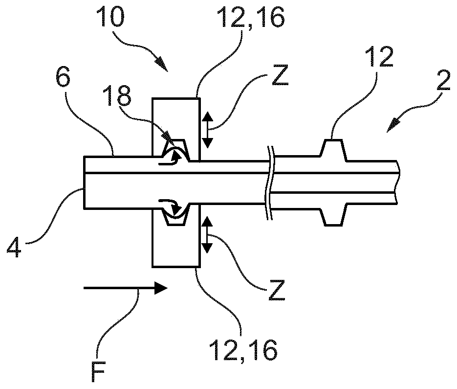 Method and device for producing extrudate