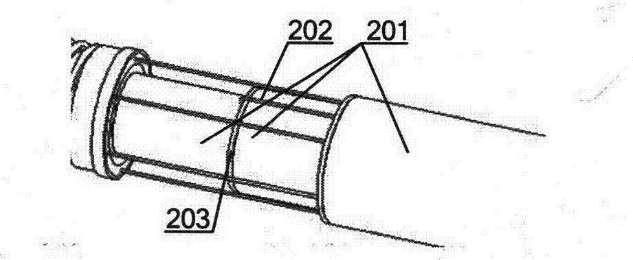 Portable life detection flexible cable