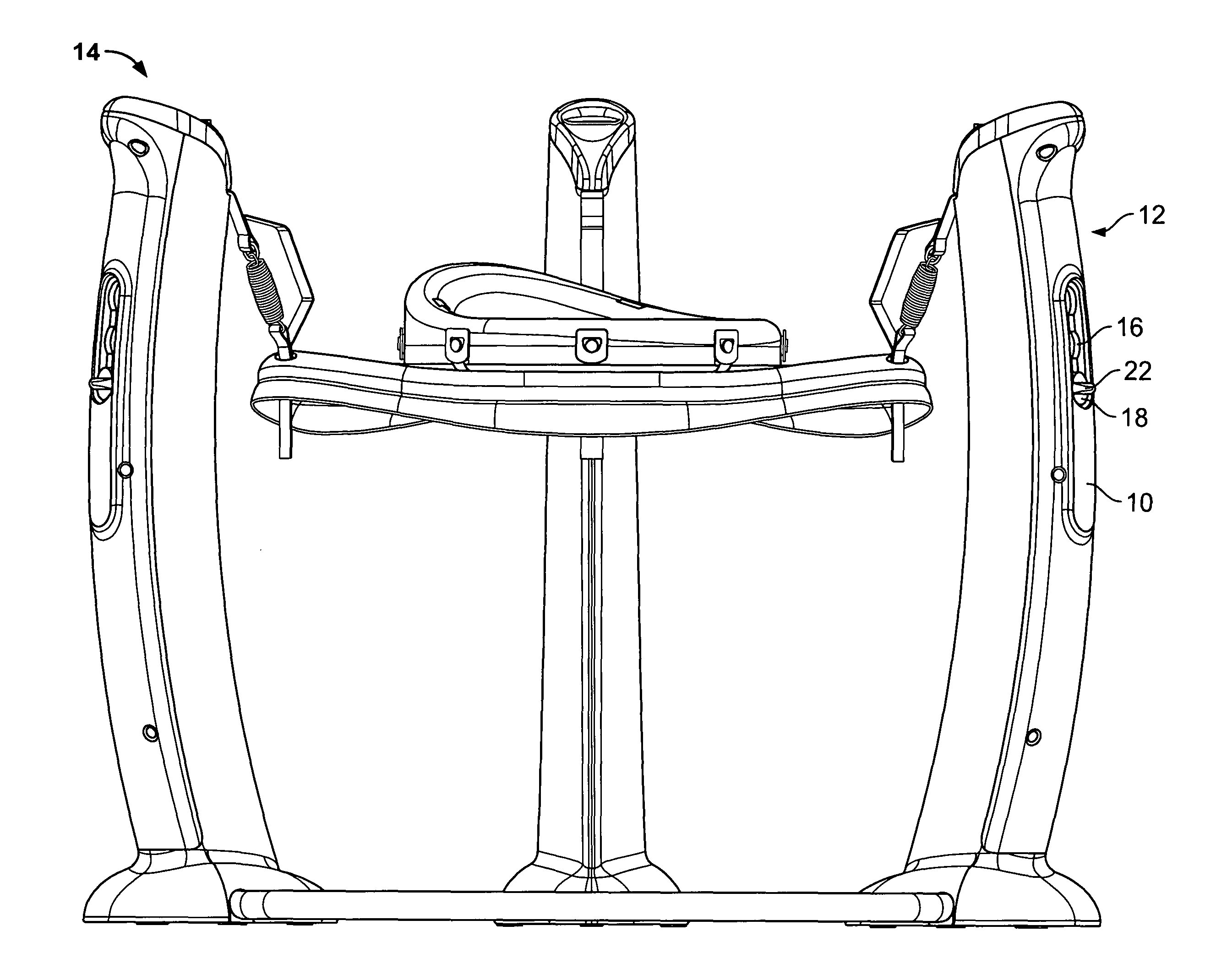 Height adjustment mechanism for juvenile product