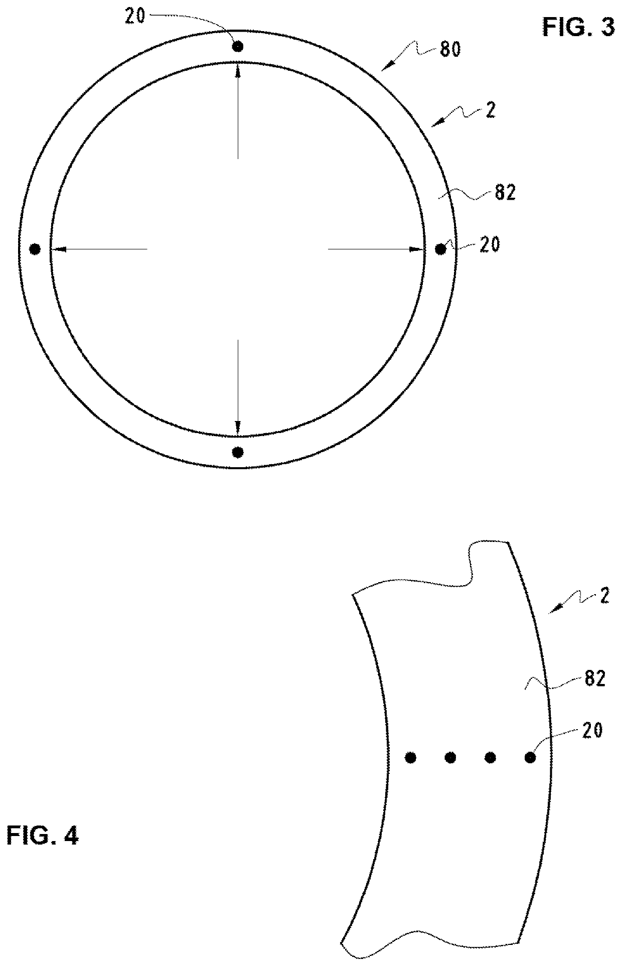 Tool device and method for measuring a condition of a machining tool