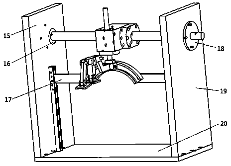 Three-degree-of-freedom thumb rehabilitation training mechanism