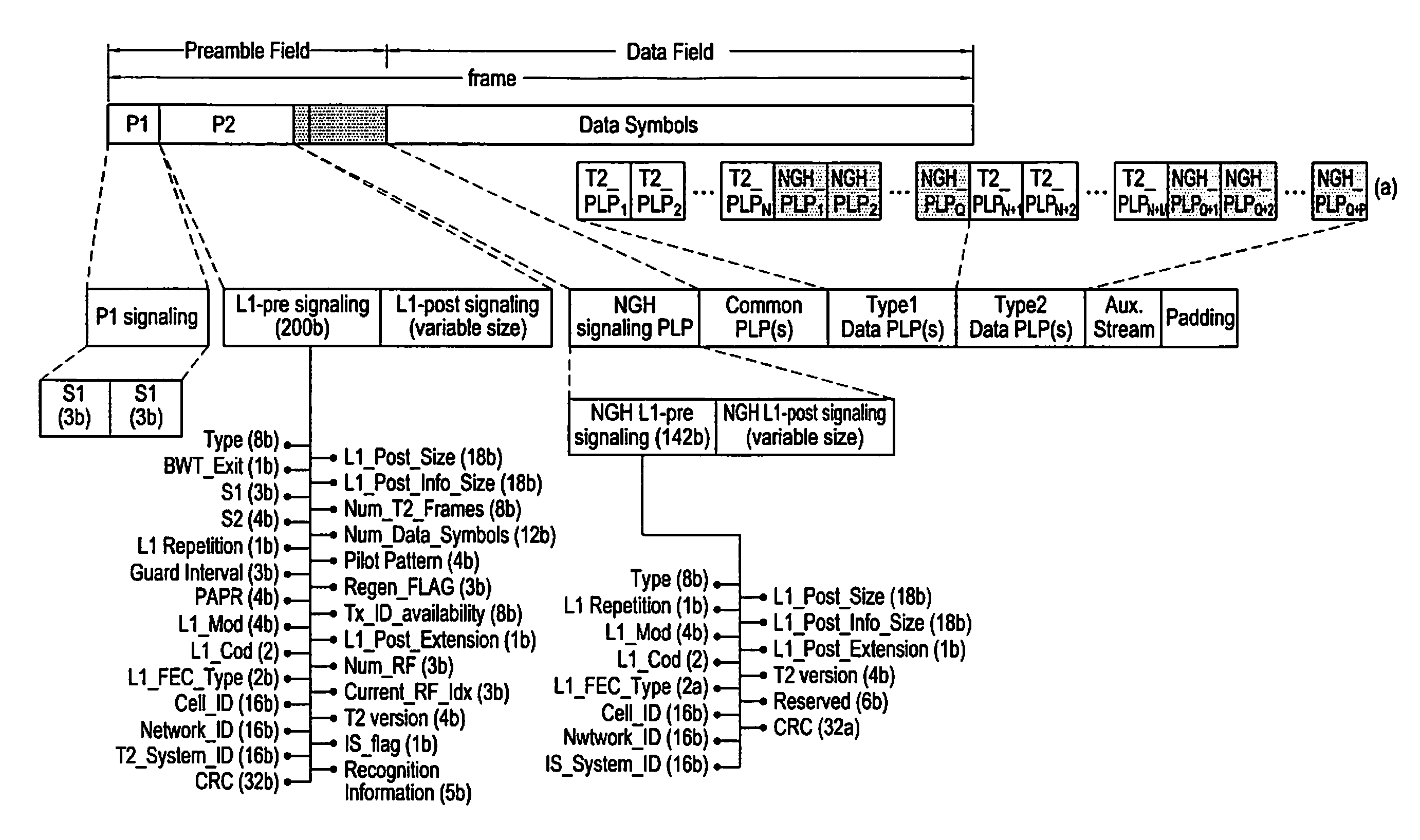 Apparatus and method for broadcasting services in digital video broadcasting system