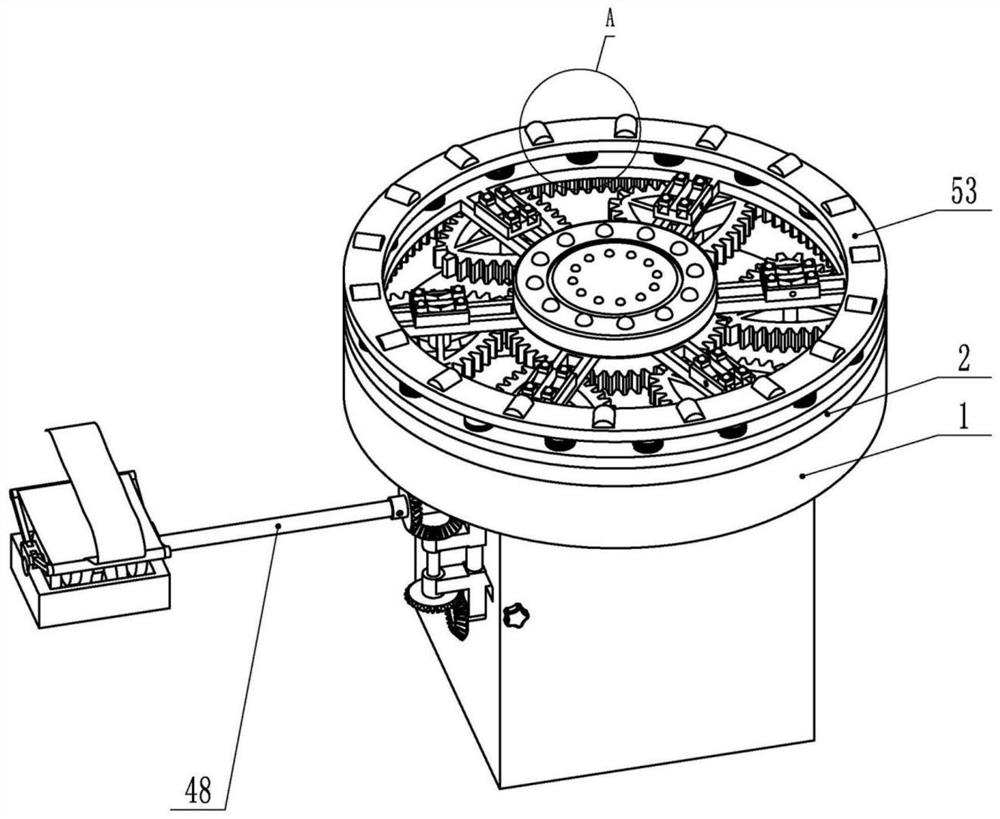 Traditional Chinese medicine nursing massage device for digestive system department