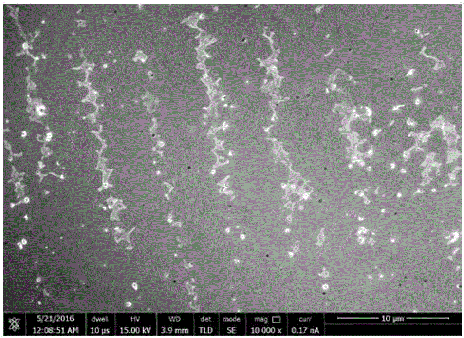 Method for controlling brittleness Laves phases in laser additive manufacturing process of nickel-based high-temperature alloy