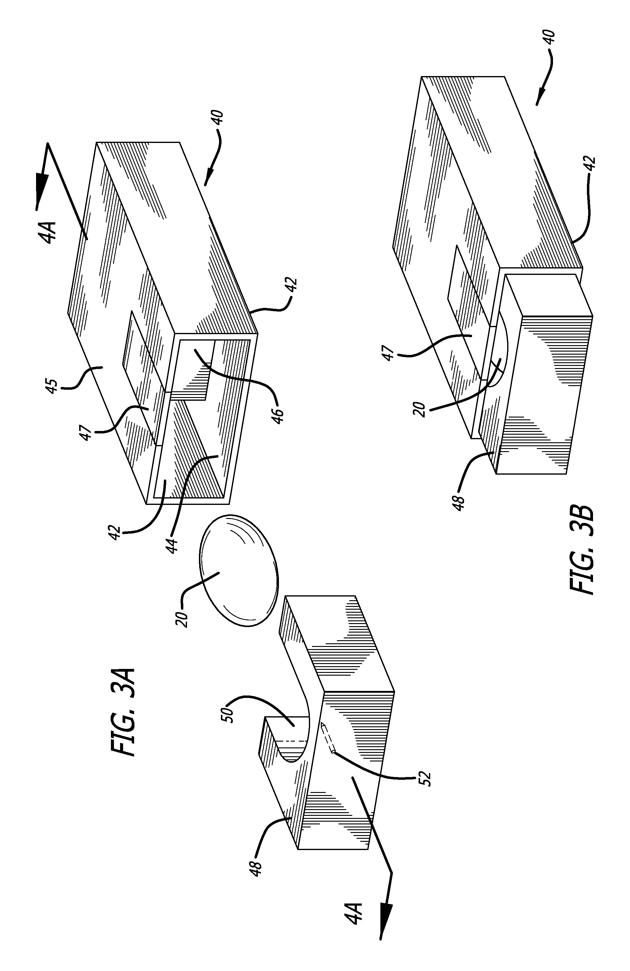 Device and method for inserting lubricating capsule