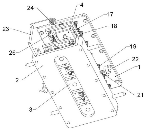 Automobile aluminum part machining die