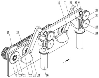 A cellar-type transplanting hole forming mechanism