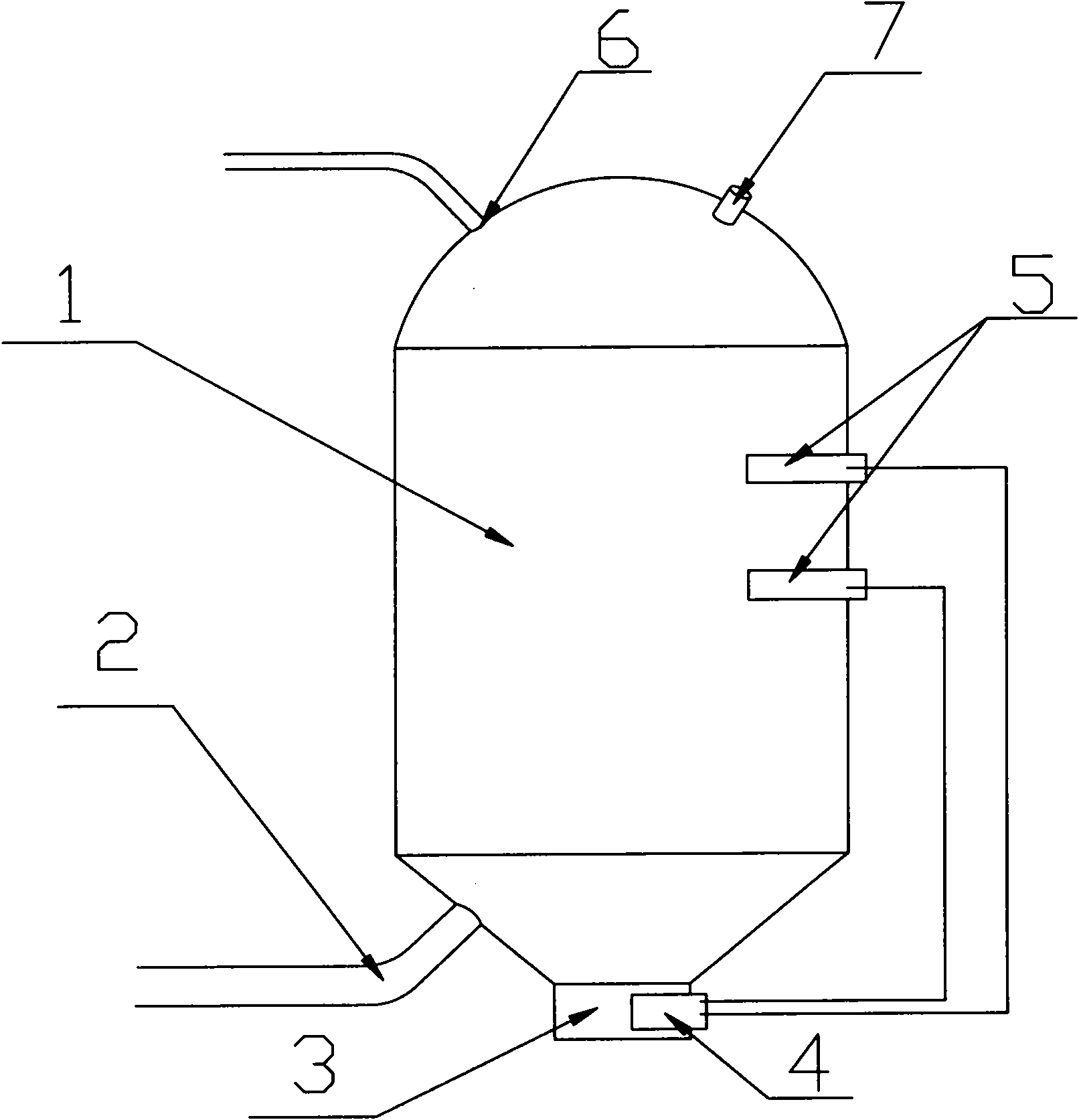 Boiling drying device