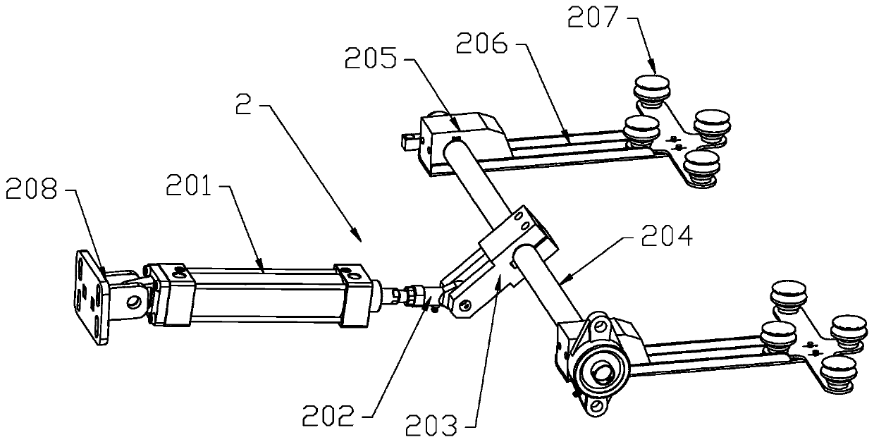 Partition module for flexible packaging system