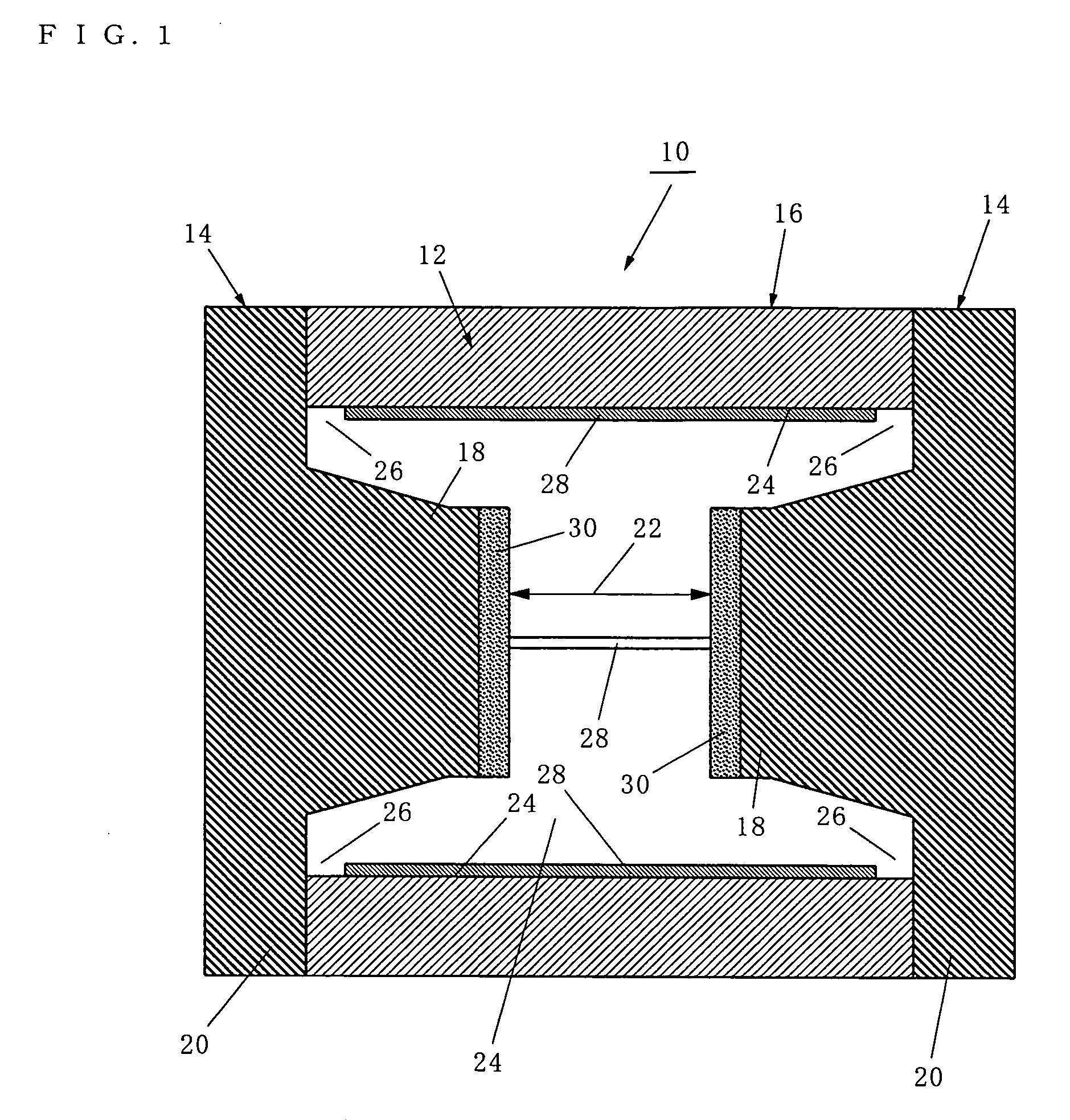 Discharge tube and surge absorbing device