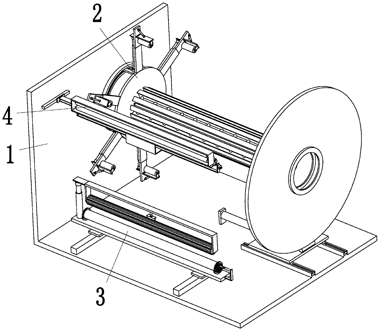 A corrugated paper processing system