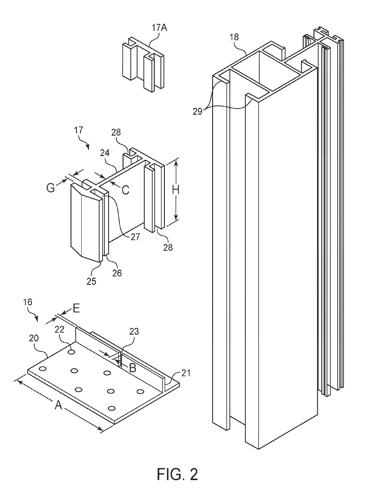 Advanced curtain wall mullion anchoring system