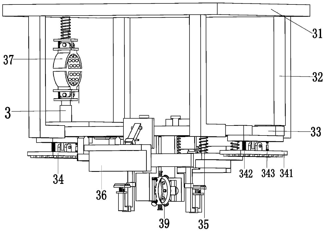 A kind of electric power construction equipment for laying out lines in underground cable wells