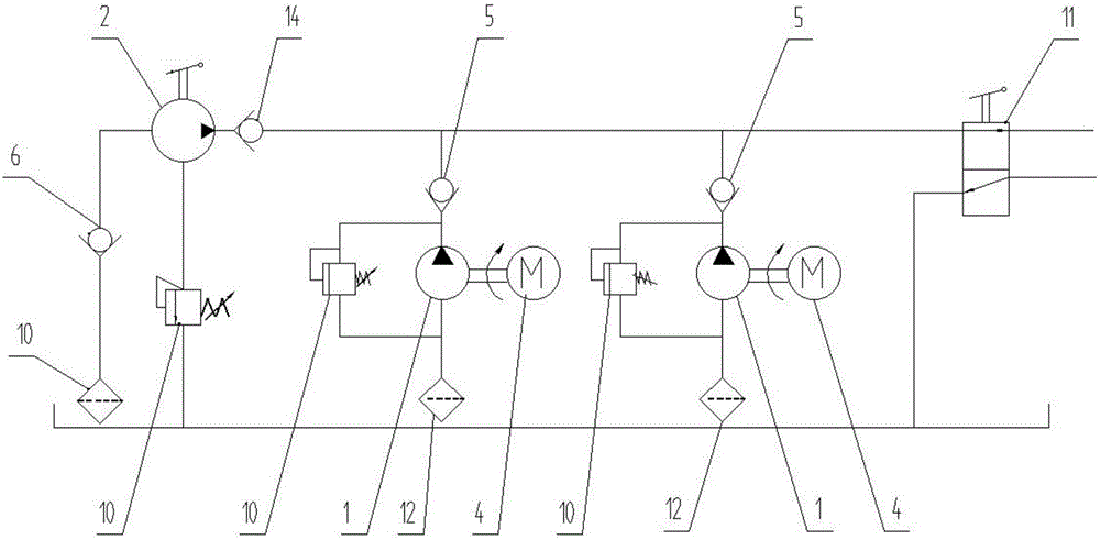 Cab hydraulic lifting device