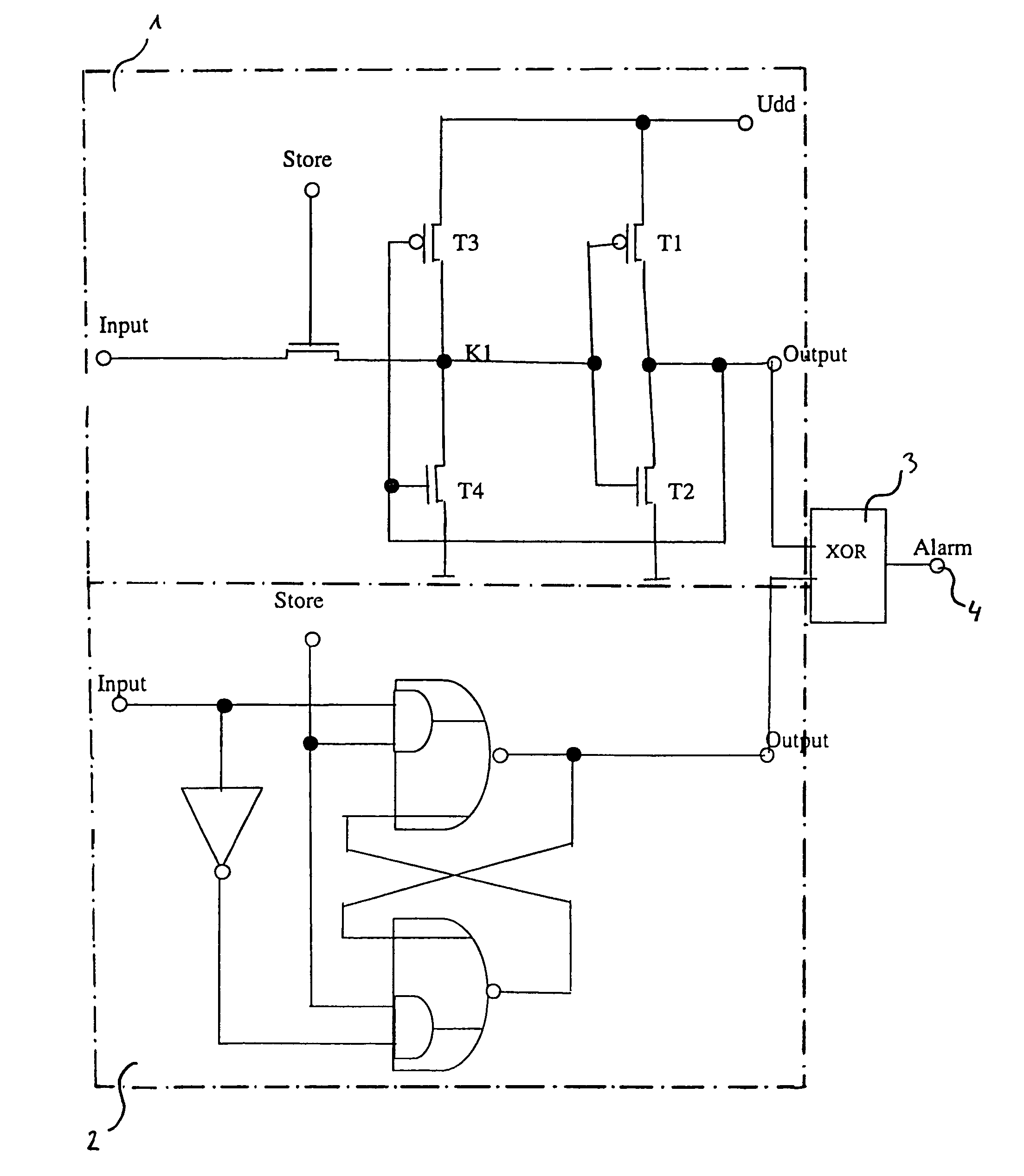 Circuit arrangement and data processing method