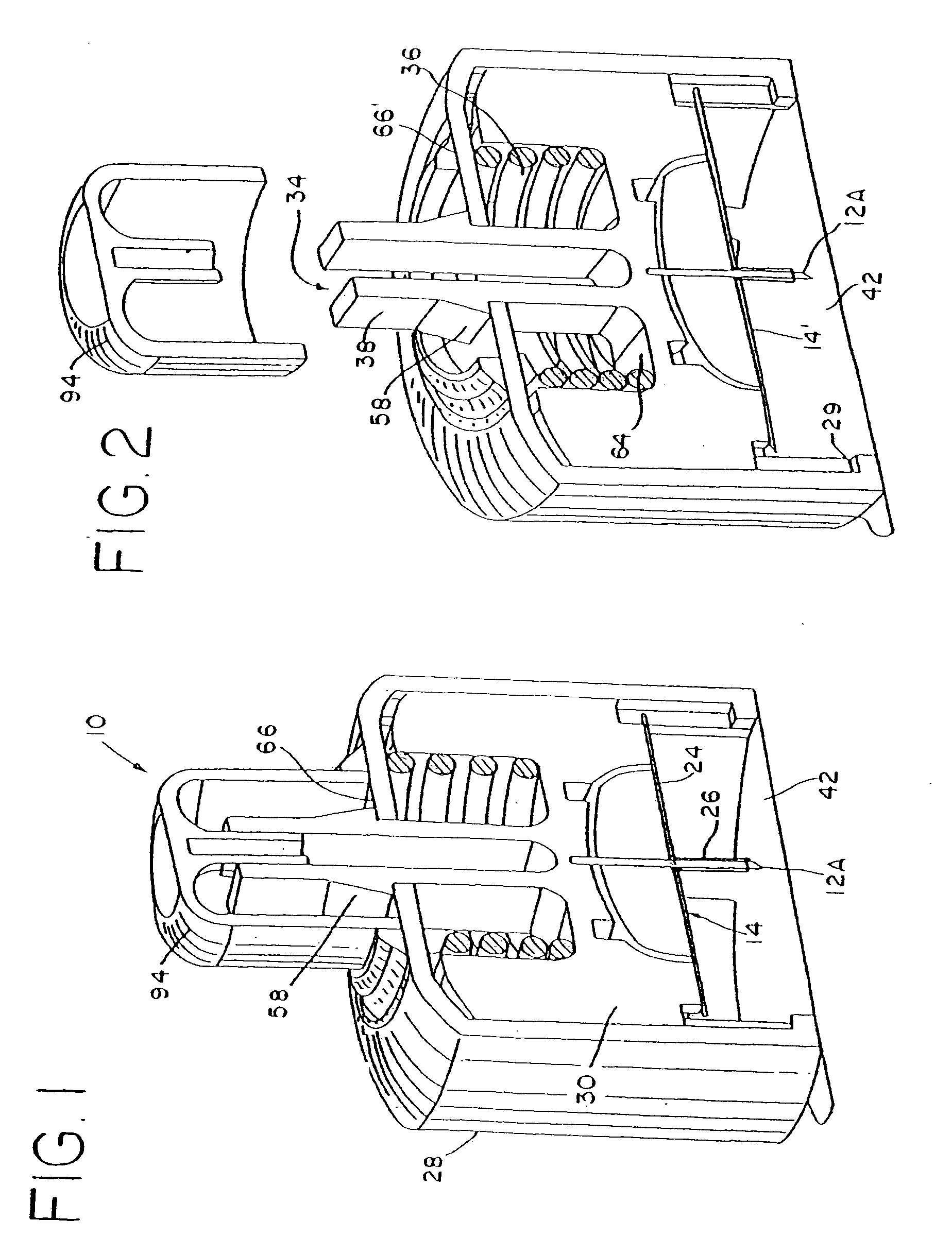 Injector device for placing a subcutaneous infusion set