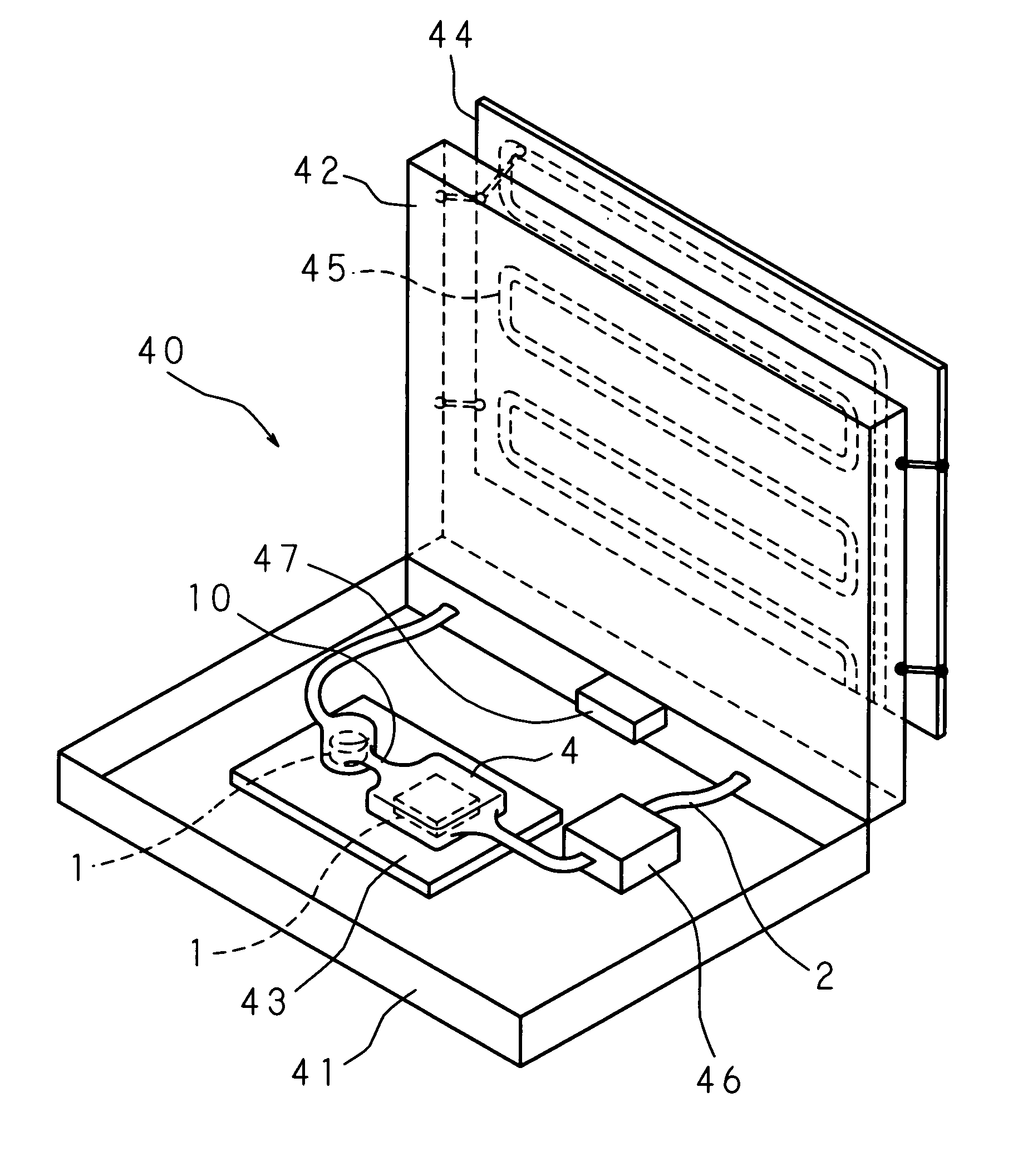 Heat receiving member, heat receiving device and electronic equipment