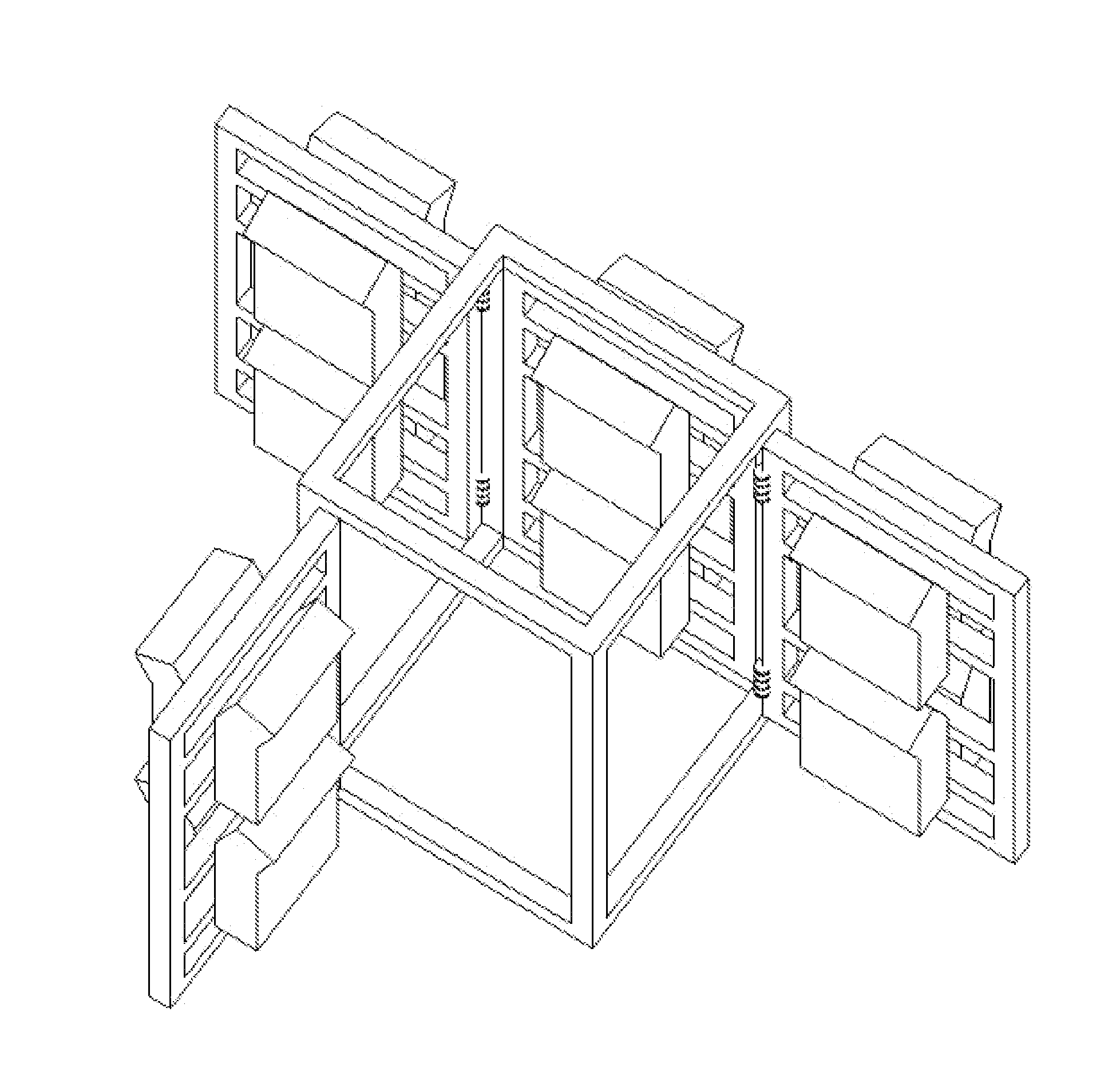 Adaptable Telecommunications Equipment Mounting Frame