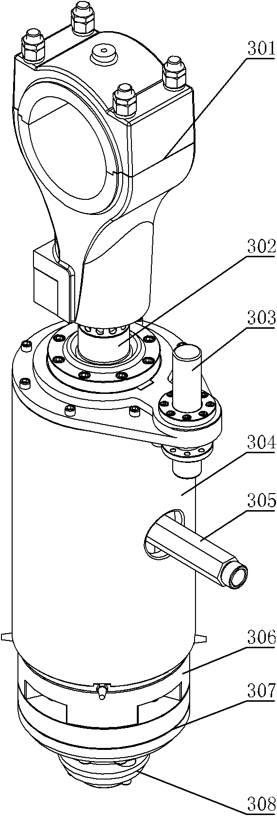 Numerical control punching machine tool