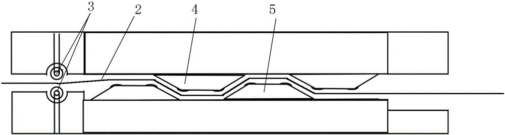 Double-sided melt impregnation method and equipment for continuous long fiber reinforced thermoplastic resin