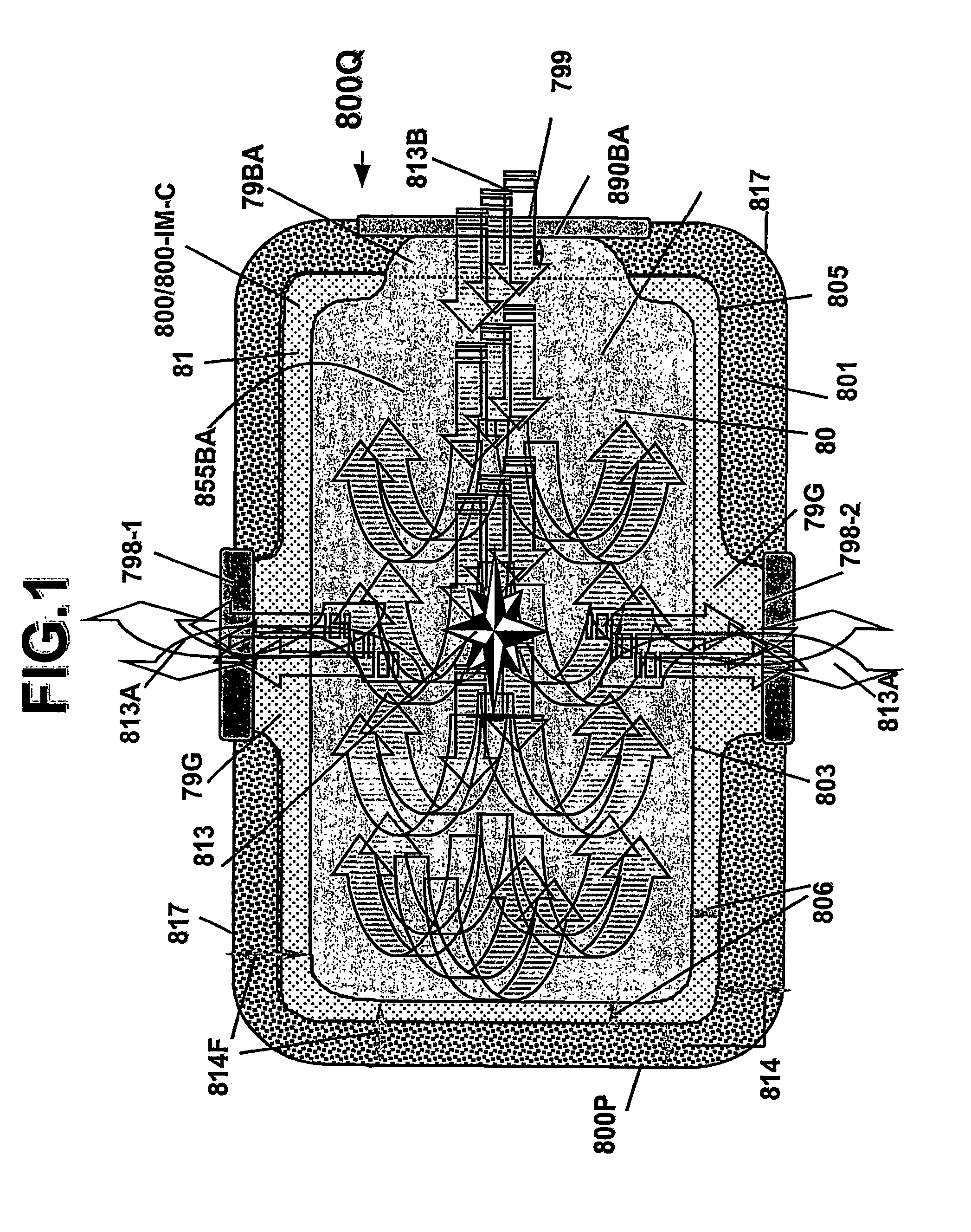 Energy pathway arrangement