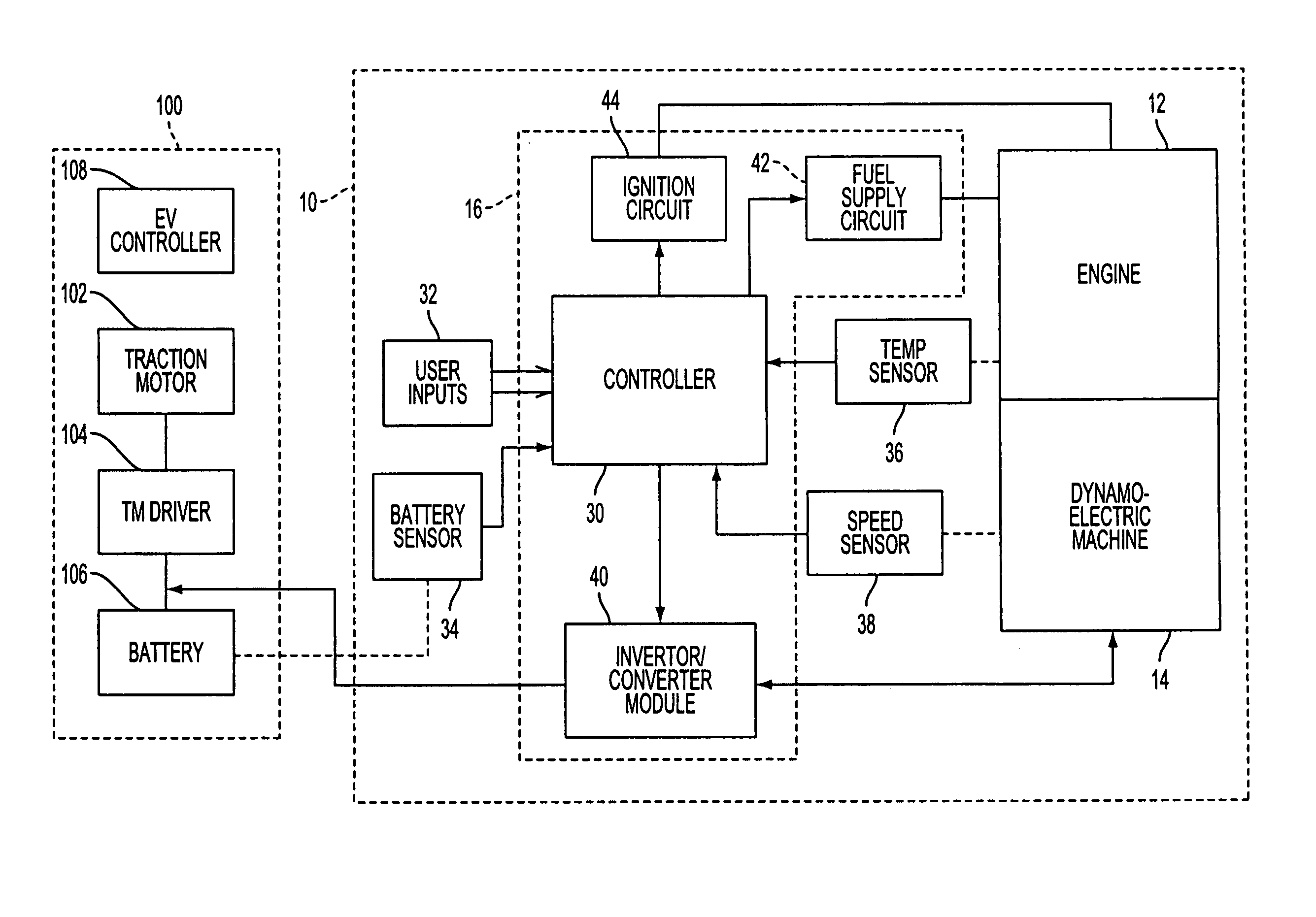 Portable range extender with autonomous control of starting and stopping operations