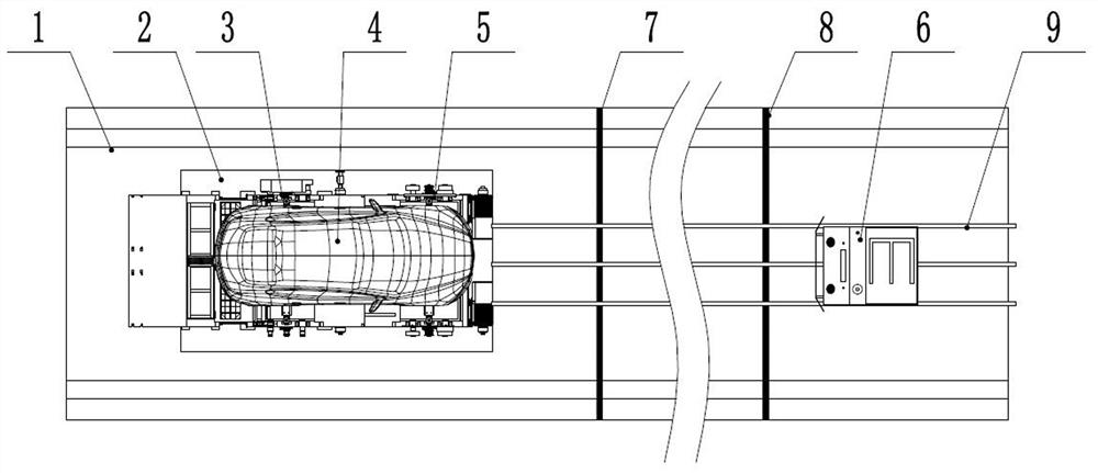 Intelligent automobile high-speed working condition comprehensive safety performance detection method