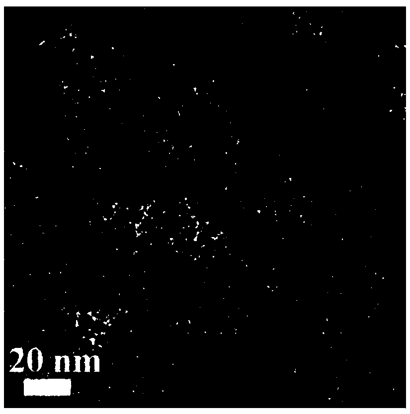 Sandwich-like hollow structure metallic oxide @ noble metal nanoparticles @ metallic oxide catalyst as well as preparation method and use thereof