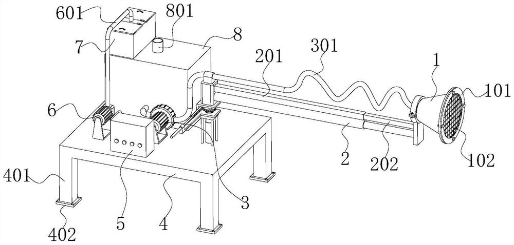 Movable dustproof device for driving face of coal mine