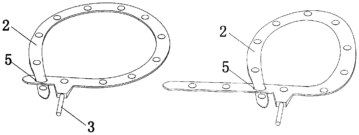 Flexible adjustable electrode