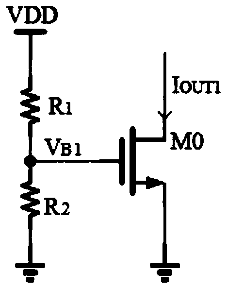 Digital regulation bias current source