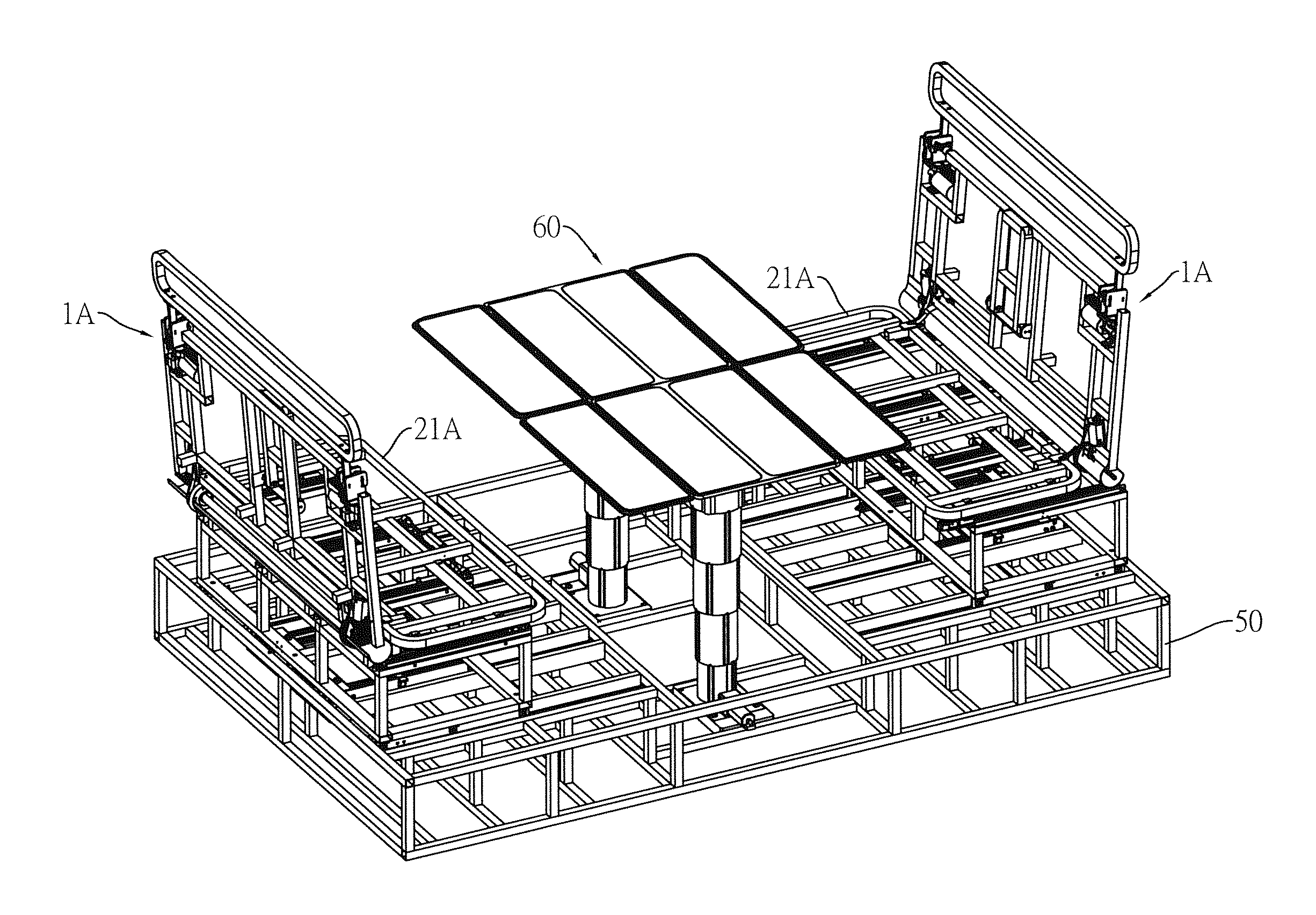 Rotatable vehicle seat frame and a rotatable vehicle seat frame assembly