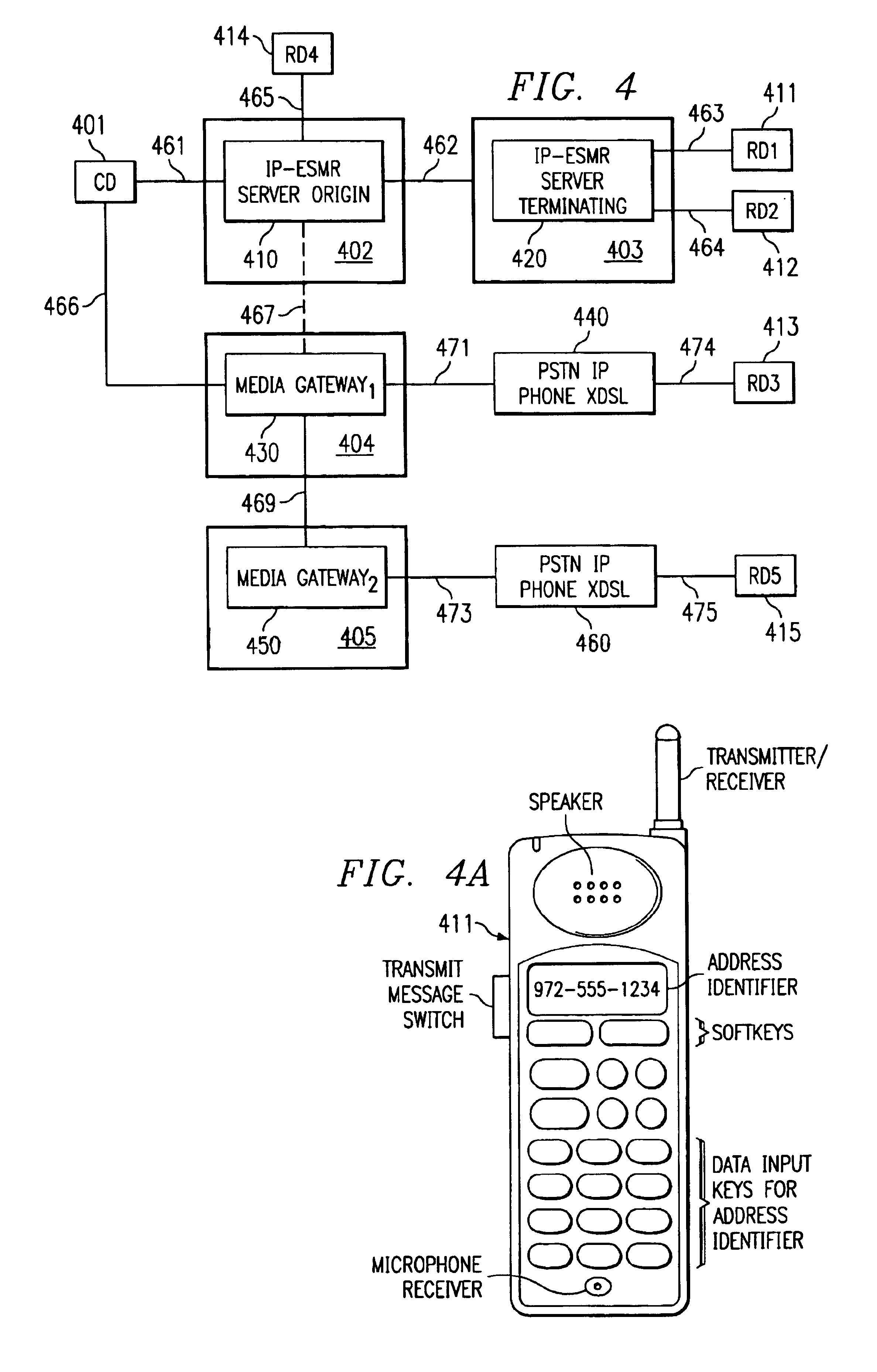 Enhanced emulation system on a communication network