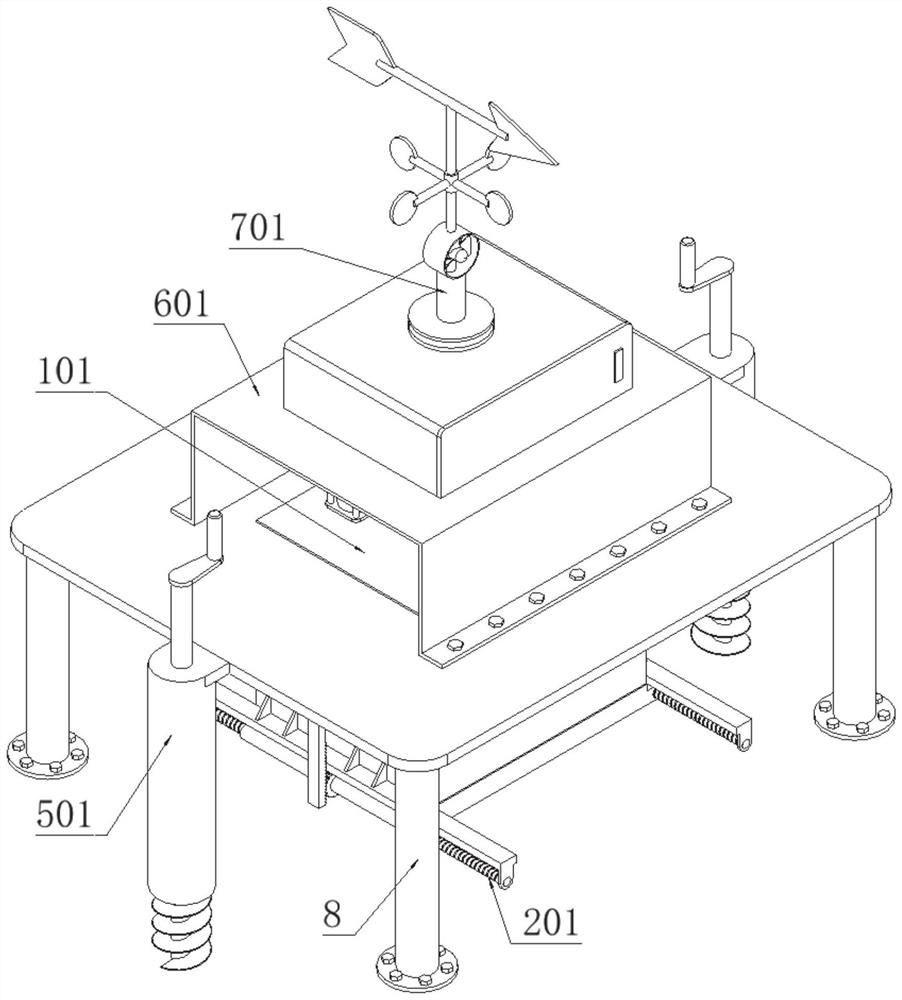 Equipment integrating ecological environment detection, evaluation and early warning