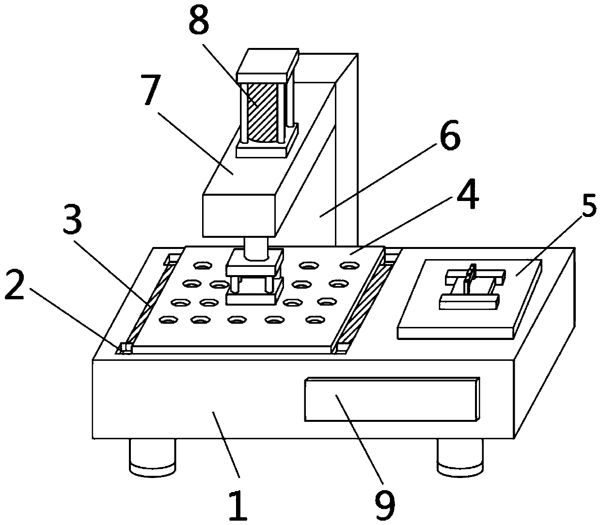 Multifunctional diode testing device and operating method thereof