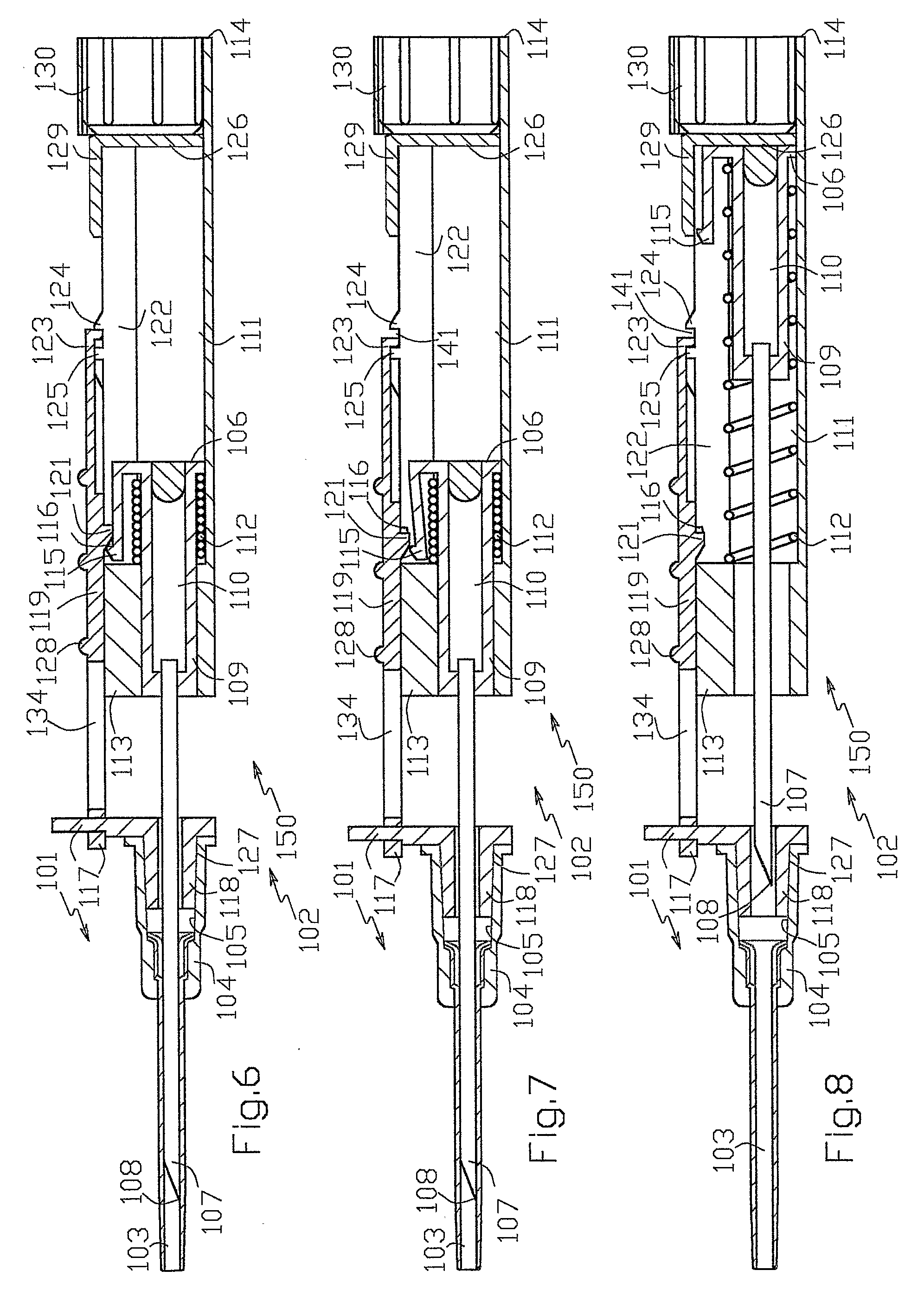 Catheter placement device