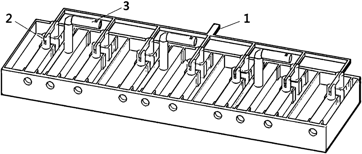 Knife switch type electric energy metering combined conjunction box