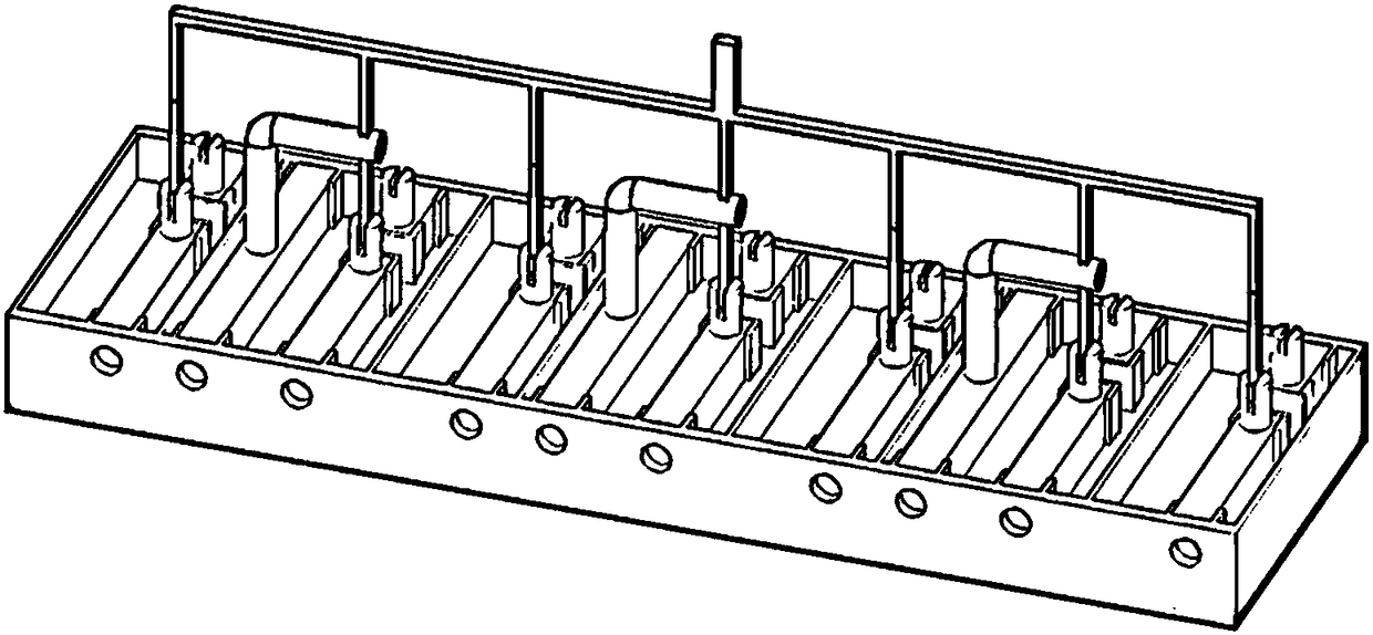 Knife switch type electric energy metering combined conjunction box