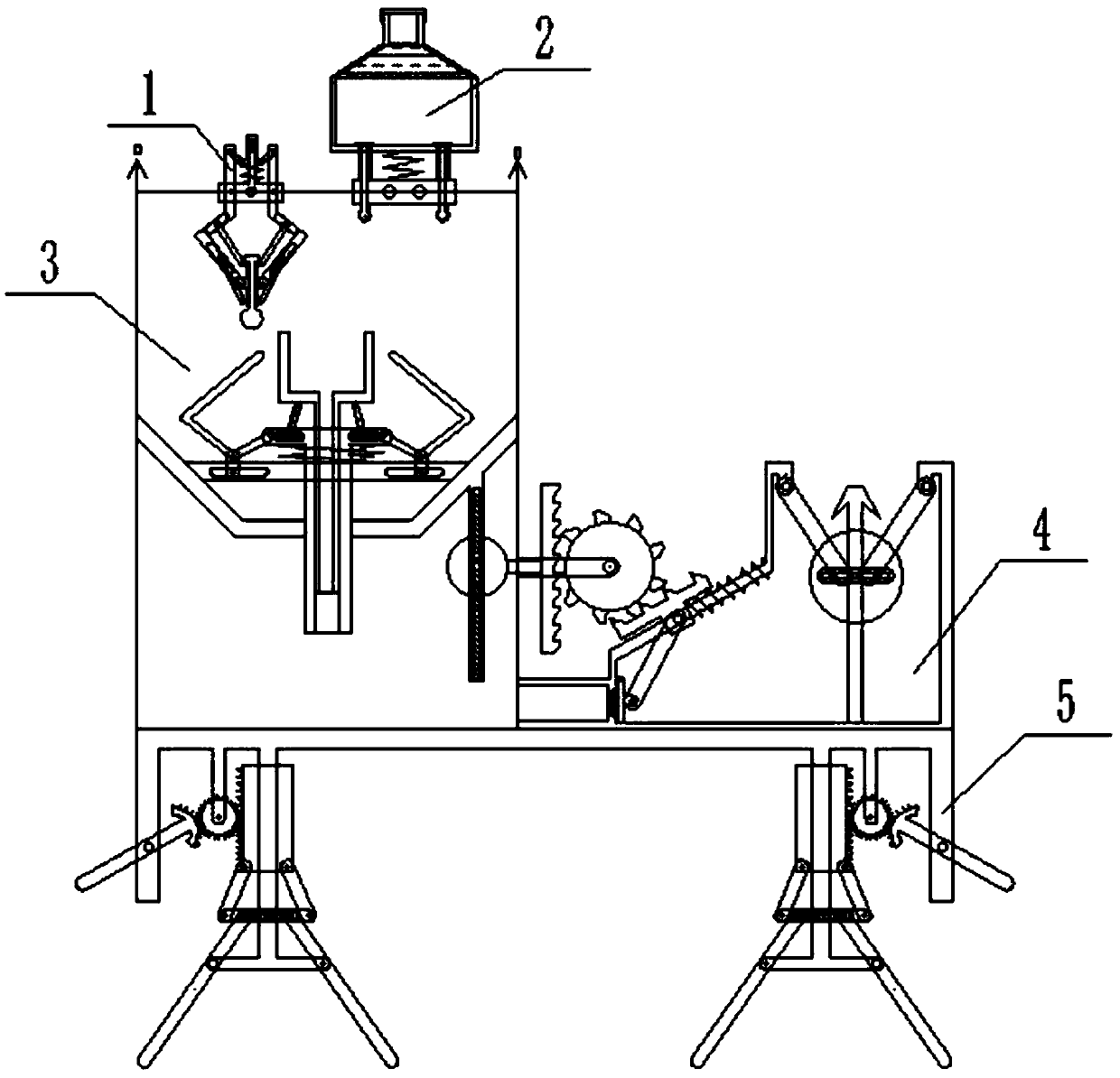 Rice breeding apparatus