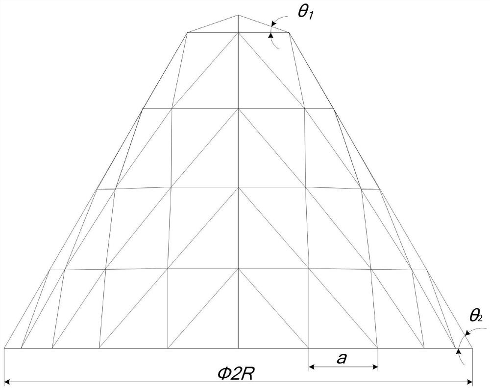 Graphite heater, design method and graphite heating element used