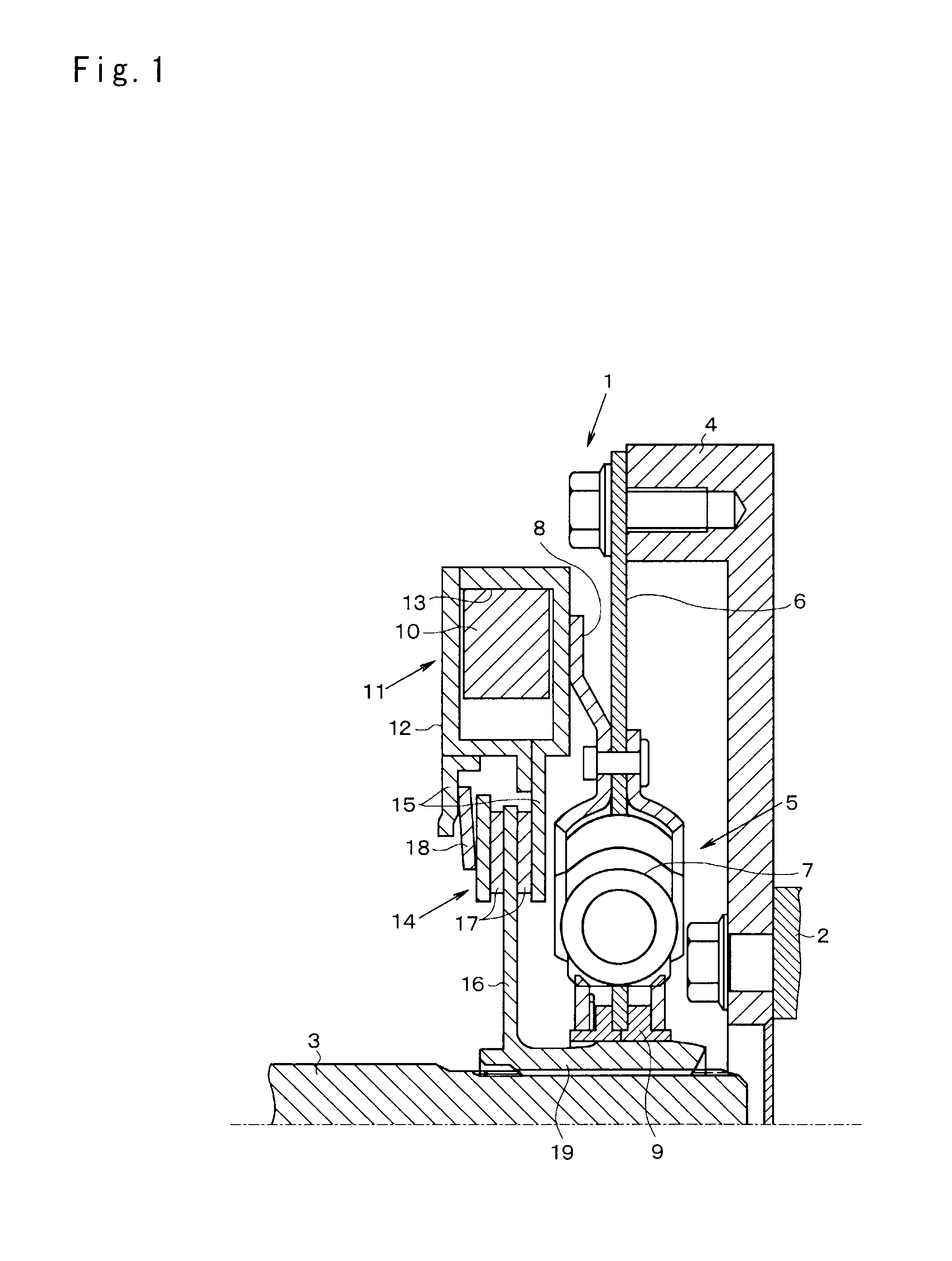 Vibration dumping device