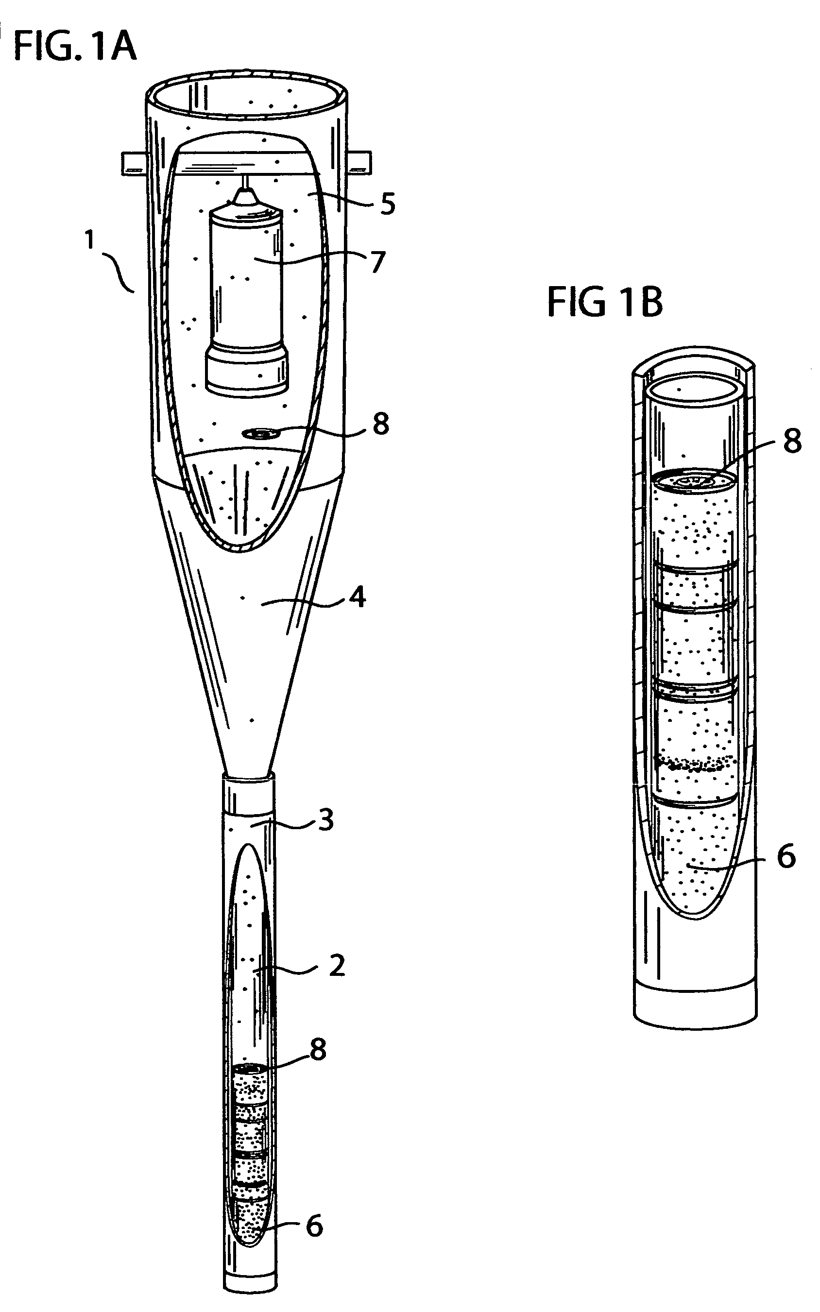 Partitioning sediment trap