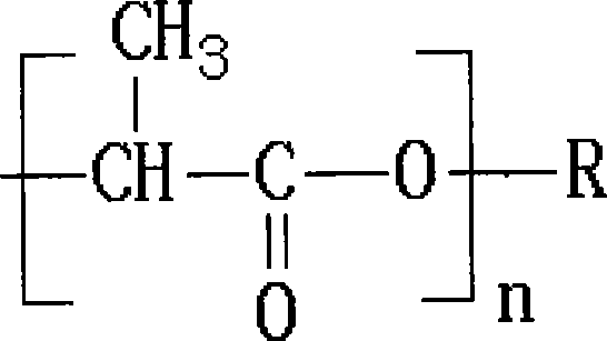 Polylactic acid radical biological degradable material and method for preparing same